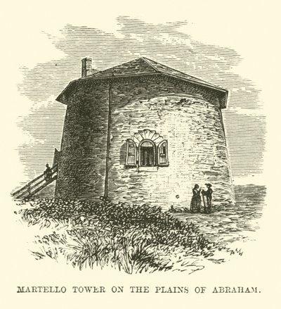 Tour Martello sur les plaines d