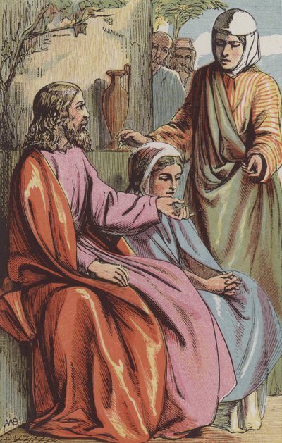 Marthe demande à notre Seigneur d