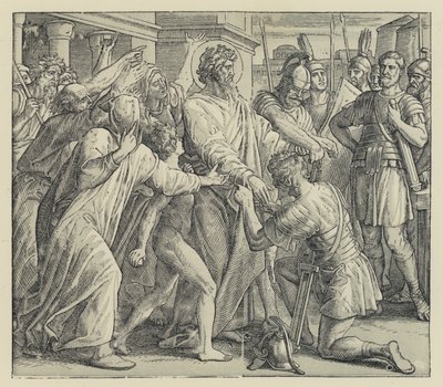 Martyr (gravure) - English School