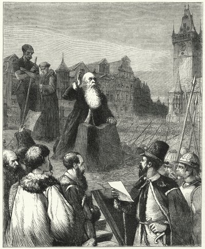 Martyr de Baron Wenzel de Budowa, Prague, 1621 - English School
