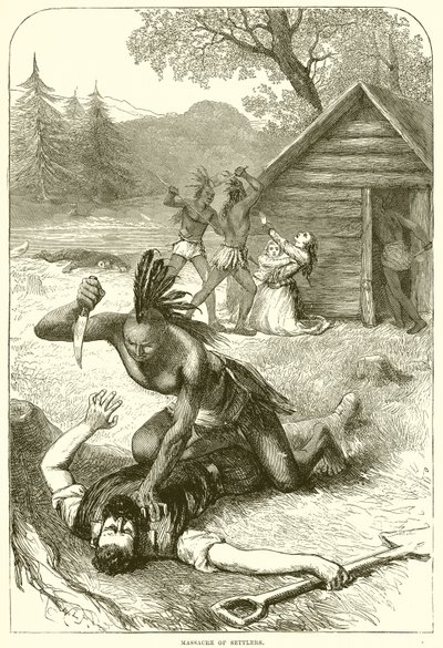Massacre des colons - English School