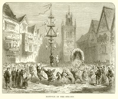 Maypole dans le Strand - English School