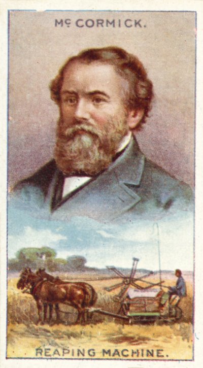 McCormick, Moissonneuse - English School