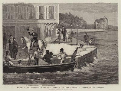 Réunion des ambassadeurs des grandes puissances à l