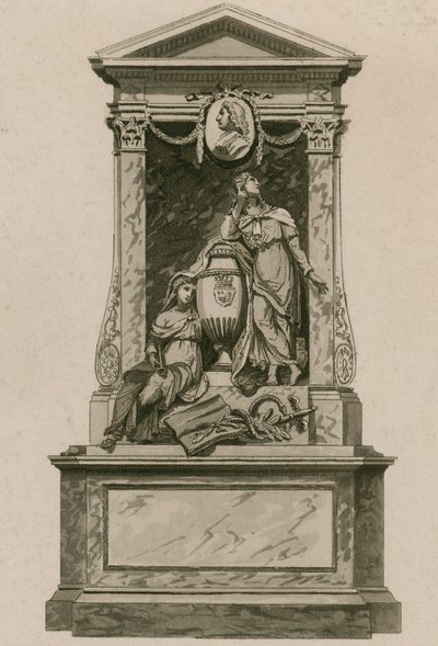 Mémorial à William Pulteney, Comte de Bath, Abbaye de Westminster, Londres - English School