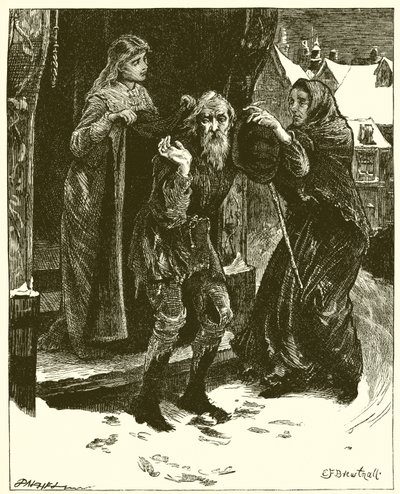 Miséricorde, comme à son habitude, faisait des manteaux et des vêtements pour les donner aux pauvres - English School