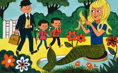 Sirène dans le parc - English School