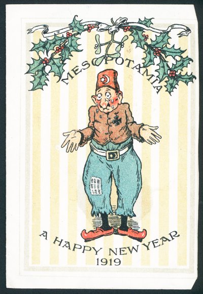 Mésopotamie - Bonne année, 1919 - English School