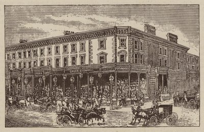 Messieurs Green et Edwards, Drapiers, Fournisseurs, etc., 2, 4, 6, 8 et 14, Circus Road, St John