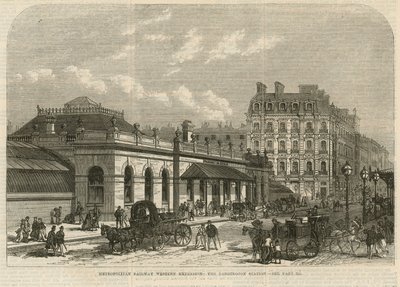 Extension du Chemin de Fer Métropolitain - English School