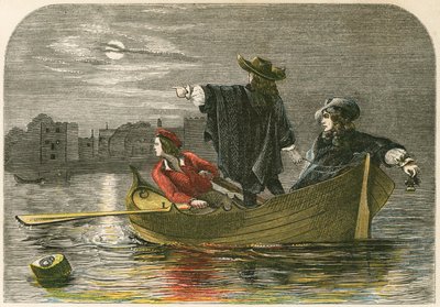 Fuite nocturne de Jacques II - English School