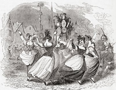 Danse de la laitière, avec pile d
