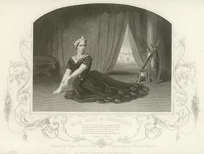 Mlle Glyn comme Constance, Le Roi Jean, Acte III, scène I - English School