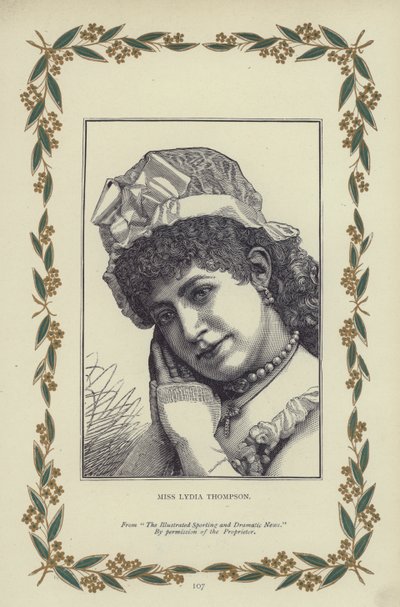 Mademoiselle Lydia Thompson - English School