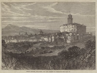 Monte Rotondo, près de Rome, la Dernière Position de Garibaldi - English School