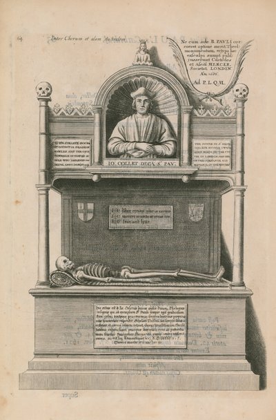 Monument dans la cathédrale Saint-Paul - English School