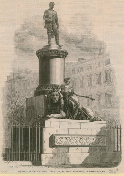 Monument du Field Marshal Lord Clyde - English School
