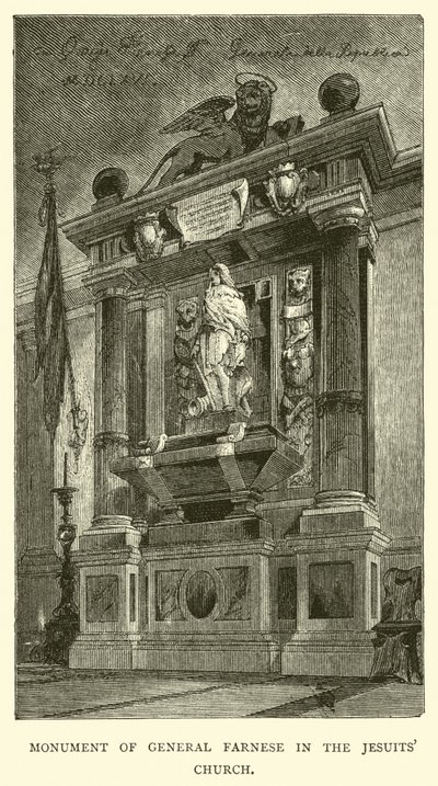 Monument du général Farnese dans l