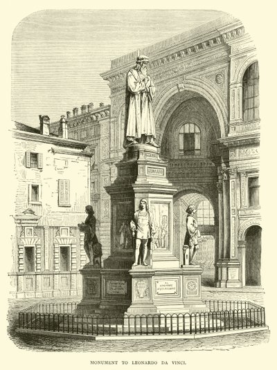 Monument à Léonard de Vinci - English School