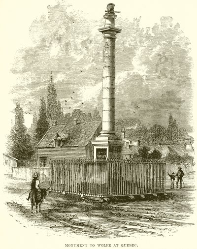 Monument à Wolfe à Québec - English School