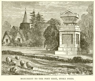 Monument au poète Gray, Stoke Pogis - English School