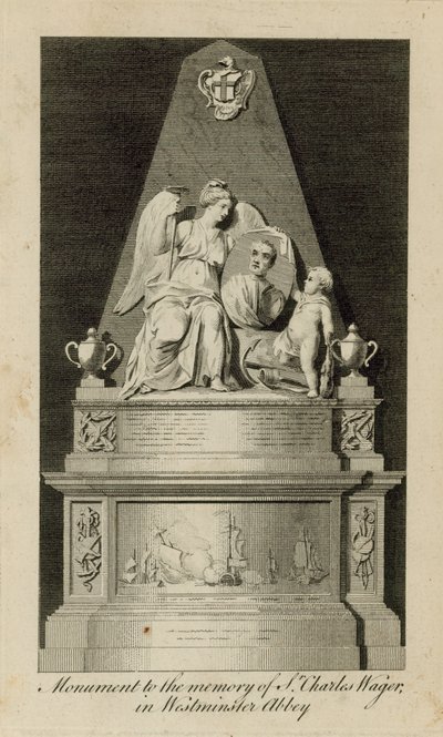 Monument à la mémoire de Charles Wager - English School