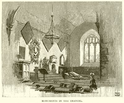 Monuments dans le chœur - English School