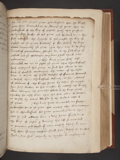 Dernière lettre de More à Thomas Wolseley - English School