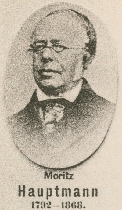 Moritz Hauptmann - English School