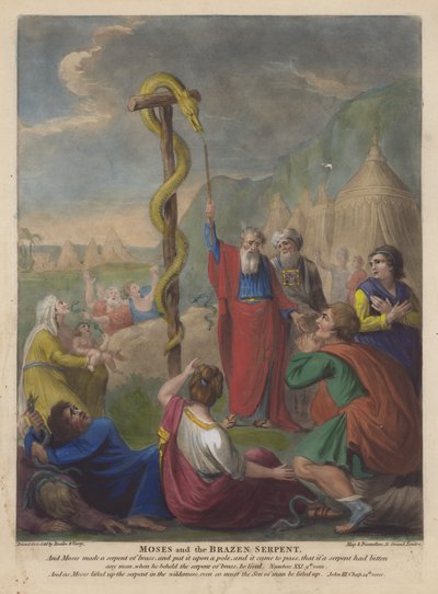 Moïse et le serpent d