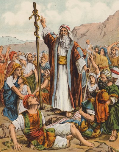 Moïse et le serpent d