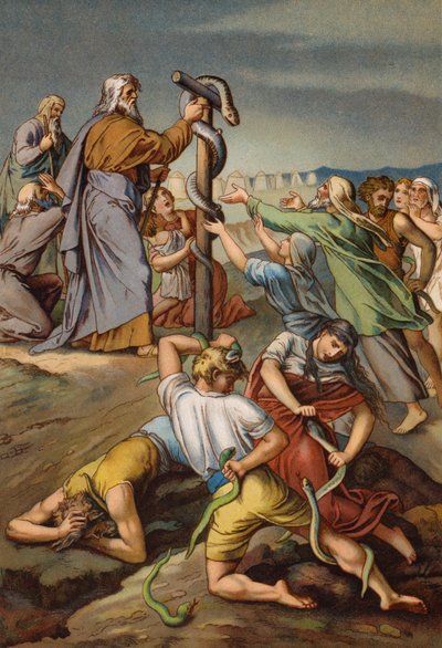 Moïse et le serpent d