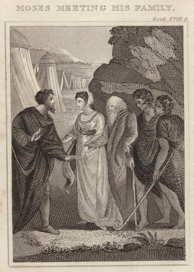 Moïse rencontrant sa famille - English School