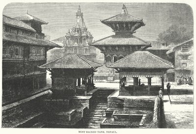 Réservoir le plus sacré, Népal - English School