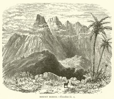 Mont Horeb, Exode, iii - English School