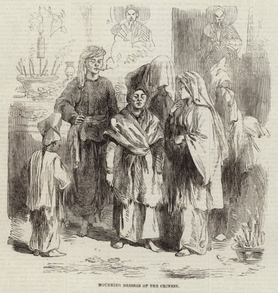 Robes de deuil chinoises - English School