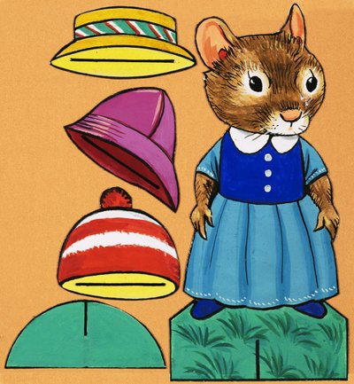 Découpage de souris - English School