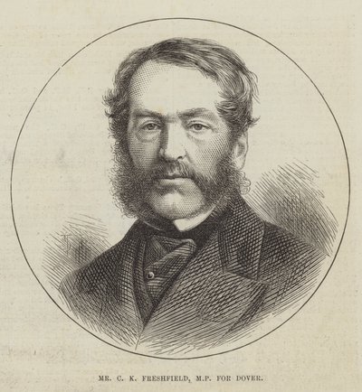 M. C K Freshfield, député de Douvres (gravure) - English School