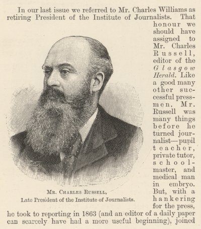 M. Charles Russell, ancien Président de l
