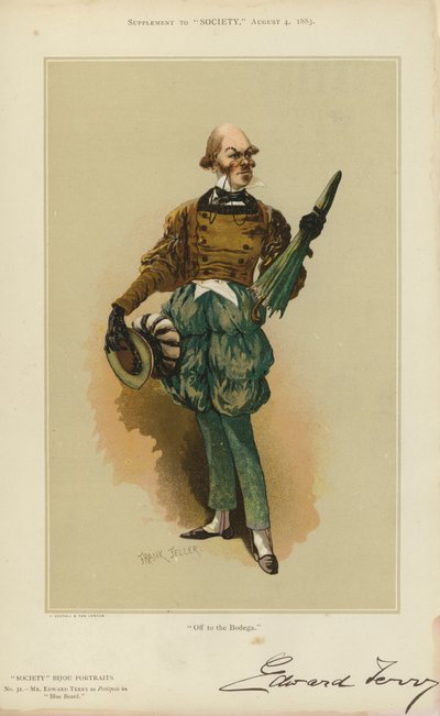 M. Edward Terry, comme Petitpois dans Barbe-Bleue - English School