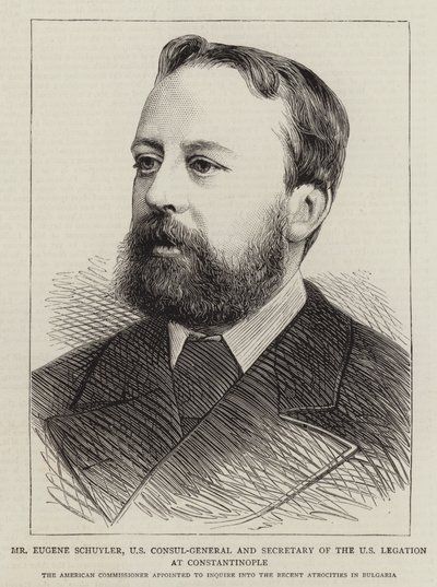 M. Eugene Schuyler, consul général des États-Unis et secrétaire de la légation américaine à Constantinople - English School