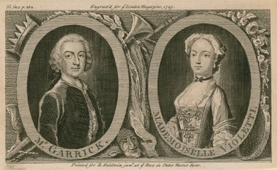 M. Garrick et Mademoiselle Violetti (Eva Marie Veigel) - English School