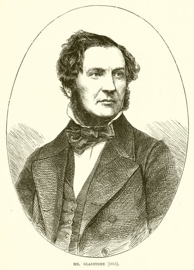M. Gladstone (1855) - English School