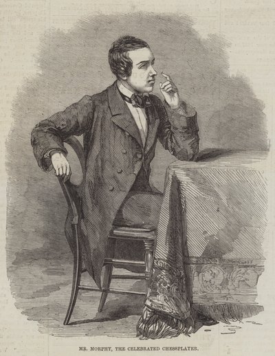 M. Morphy, le célèbre joueur d
