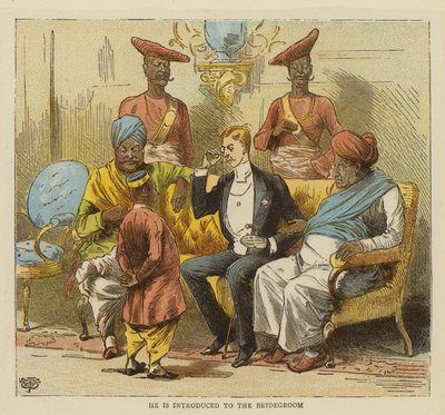 La fête de mariage de M. Row Bahawdur Ramchunder Gopaldas - English School