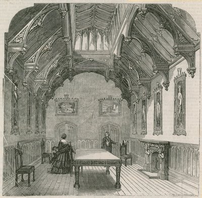 La nouvelle demeure de M. Russell, Park Lane, Londres : La salle à manger - English School