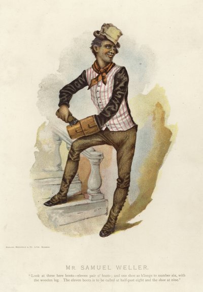M. Samuel Weller de Les Papiers posthumes du Pickwick Club - English School