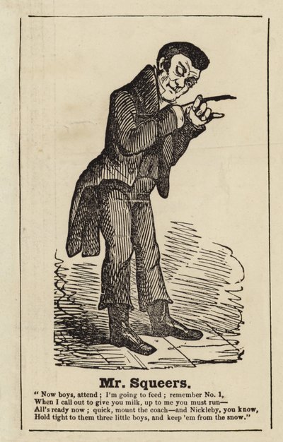 M. Squeers de Nicholas Nickleby - English School