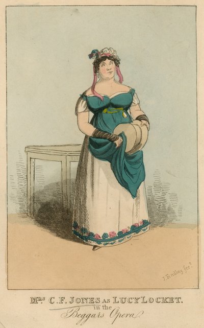 Mme C F Jones en Lucy Locket dans L