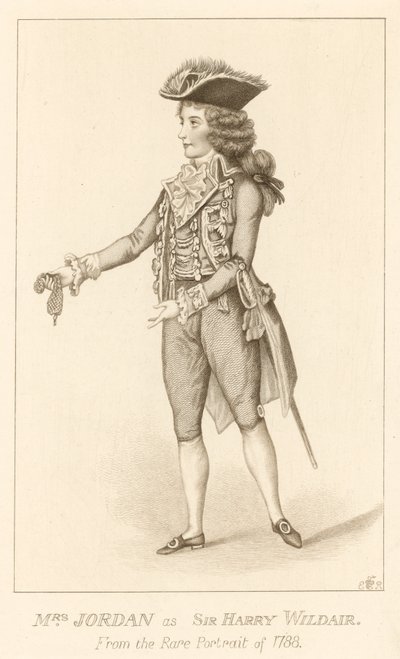 Mme Jordan en Sir Harry Wildair d